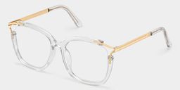 Sidibe Square Clear Glasses2