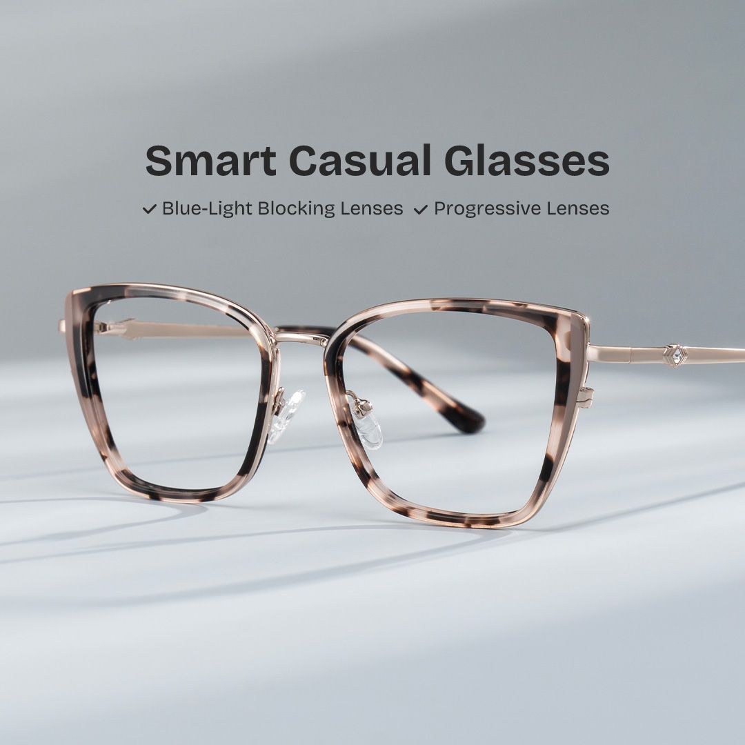 Juniper Eyeglasses in Square Tortoise Frame | ZEELOOL UK0