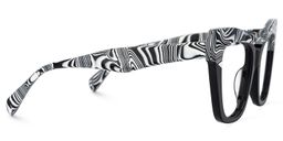 Conrad Crow Print Cat eye Glasses2