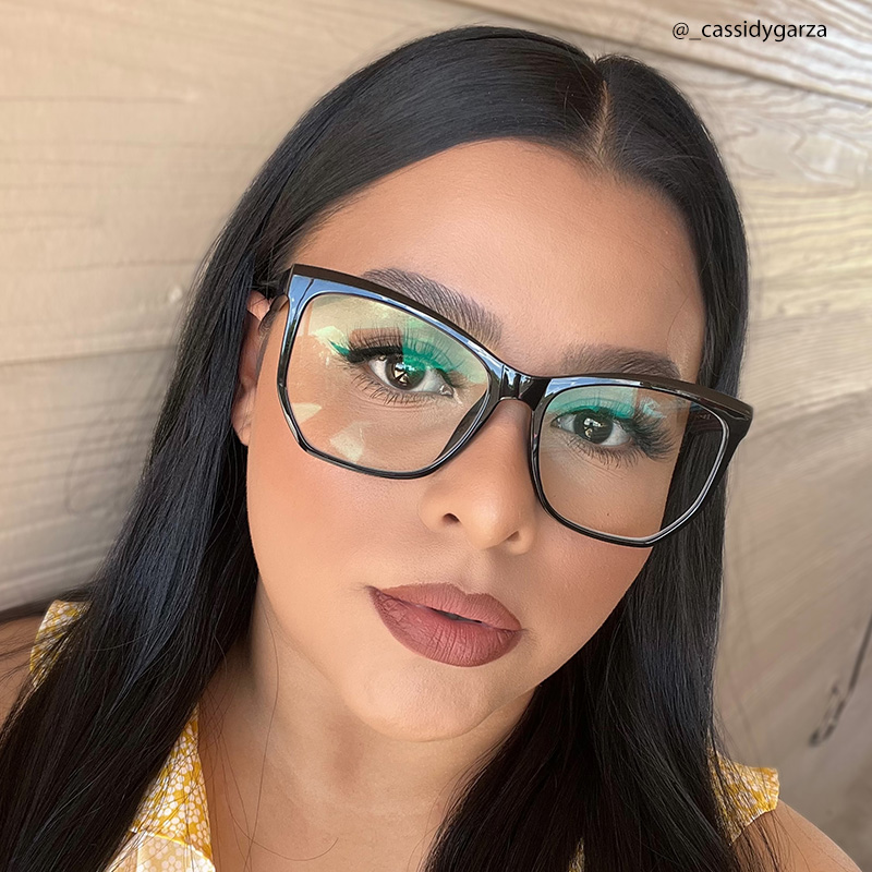 Libby Geometric Black Glasses4