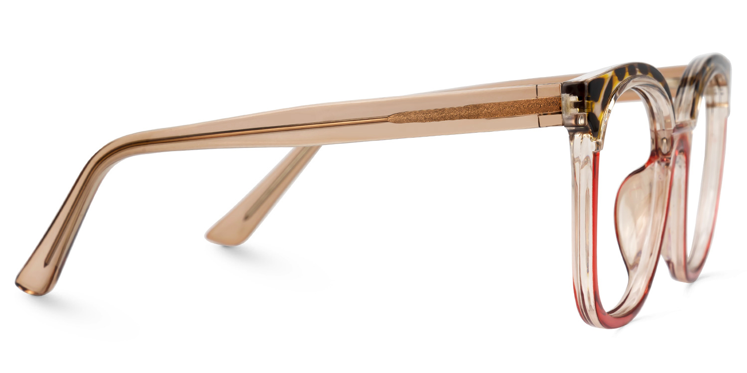 Naomi Square Two-Tone Glasses3