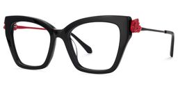 Estwick Butterfly Black Glasses2