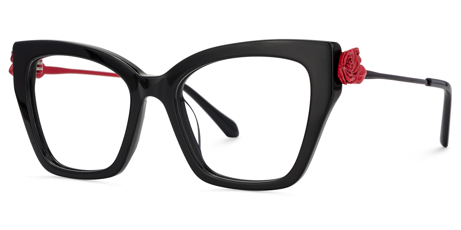 Estwick Butterfly Black Glasses2