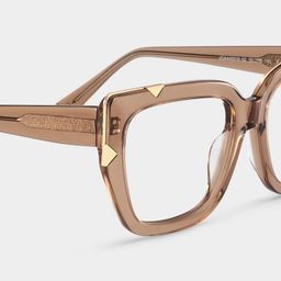 Dax Square Beige Glasses5
