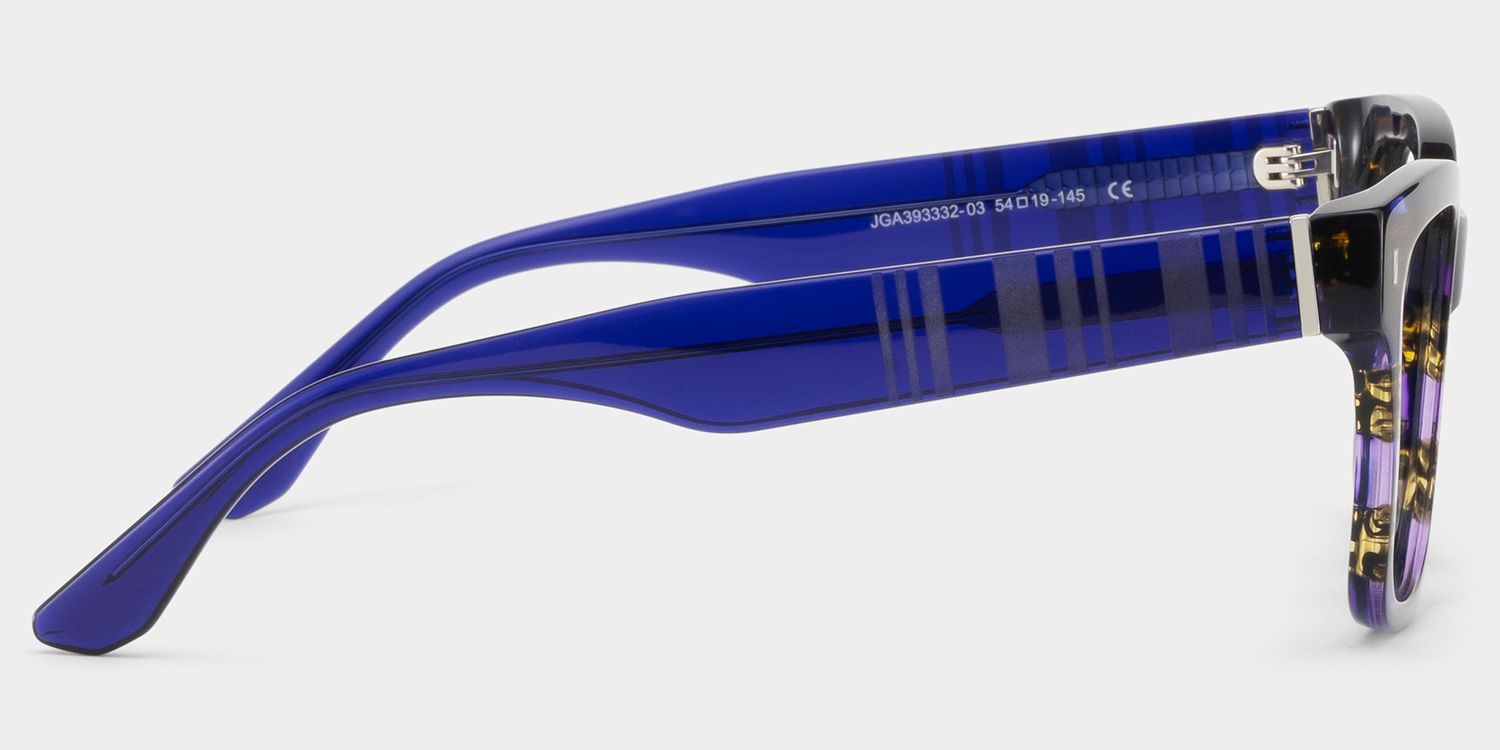 Pride blue square frame glasses Online | ZEELOOL4