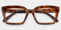 Marley Tortoise Rectangle Glasses2