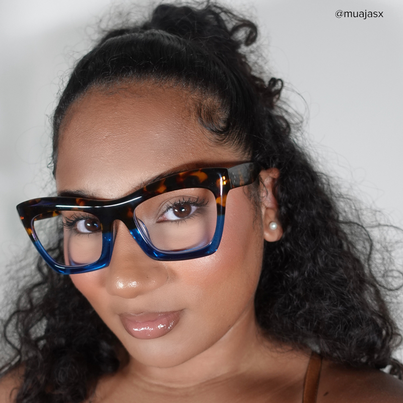 Benitez Square Blue Glasses10
