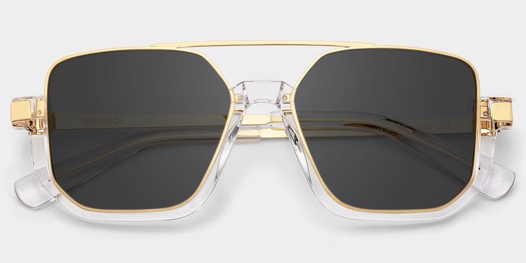 Oromiya Aviator Clear Glasses