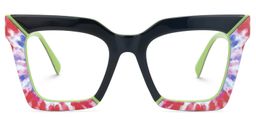 Olivier Square Black Glasses0