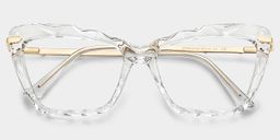 Juliet Cateye Clear Glasses1