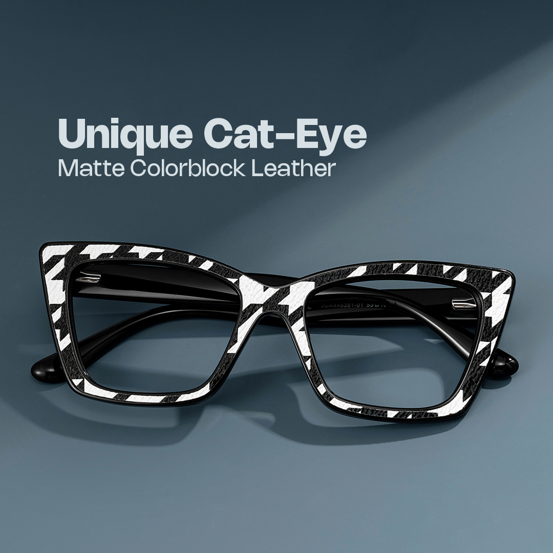 Black White Frame Glasses - Mcnatt on Sale | ZEELOOL UK0