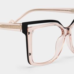 Twolla Beige Square Glasses4
