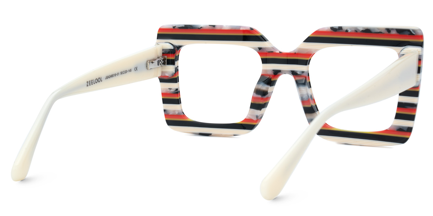 Beitané Thick Square Frame Glasses | ZEELOOL UK4