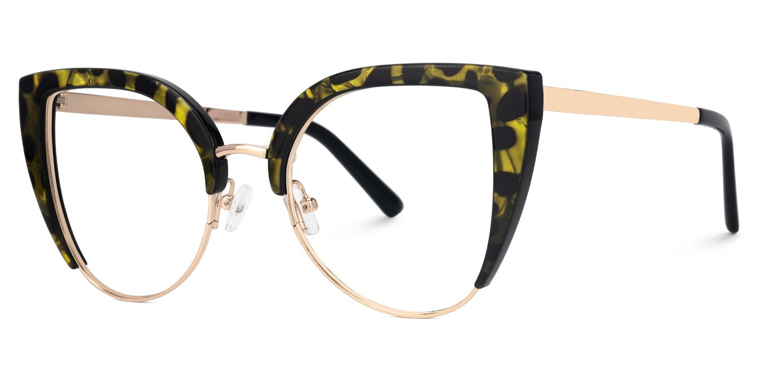 Brewer Cateye Tortoise Eyeglasses | ZEELOOL UK1