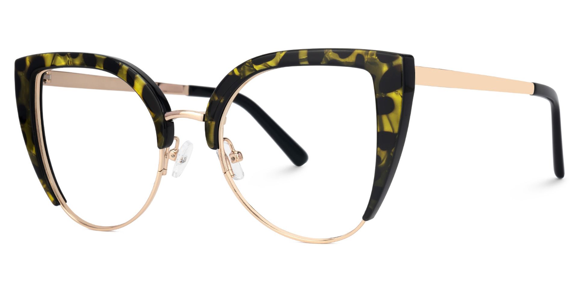 Brewer Cateye Tortoise Eyeglasses | ZEELOOL UK1
