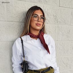 Sophie Green Geometric Glasses5
