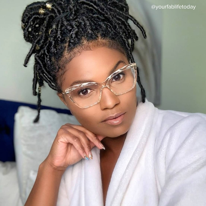 Juliet Crystal Cateye Frame Glasses | ZEELOOL UK9