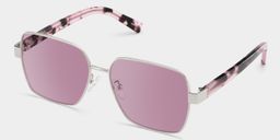 Sahara Square Purple Polarized Sunglasses2