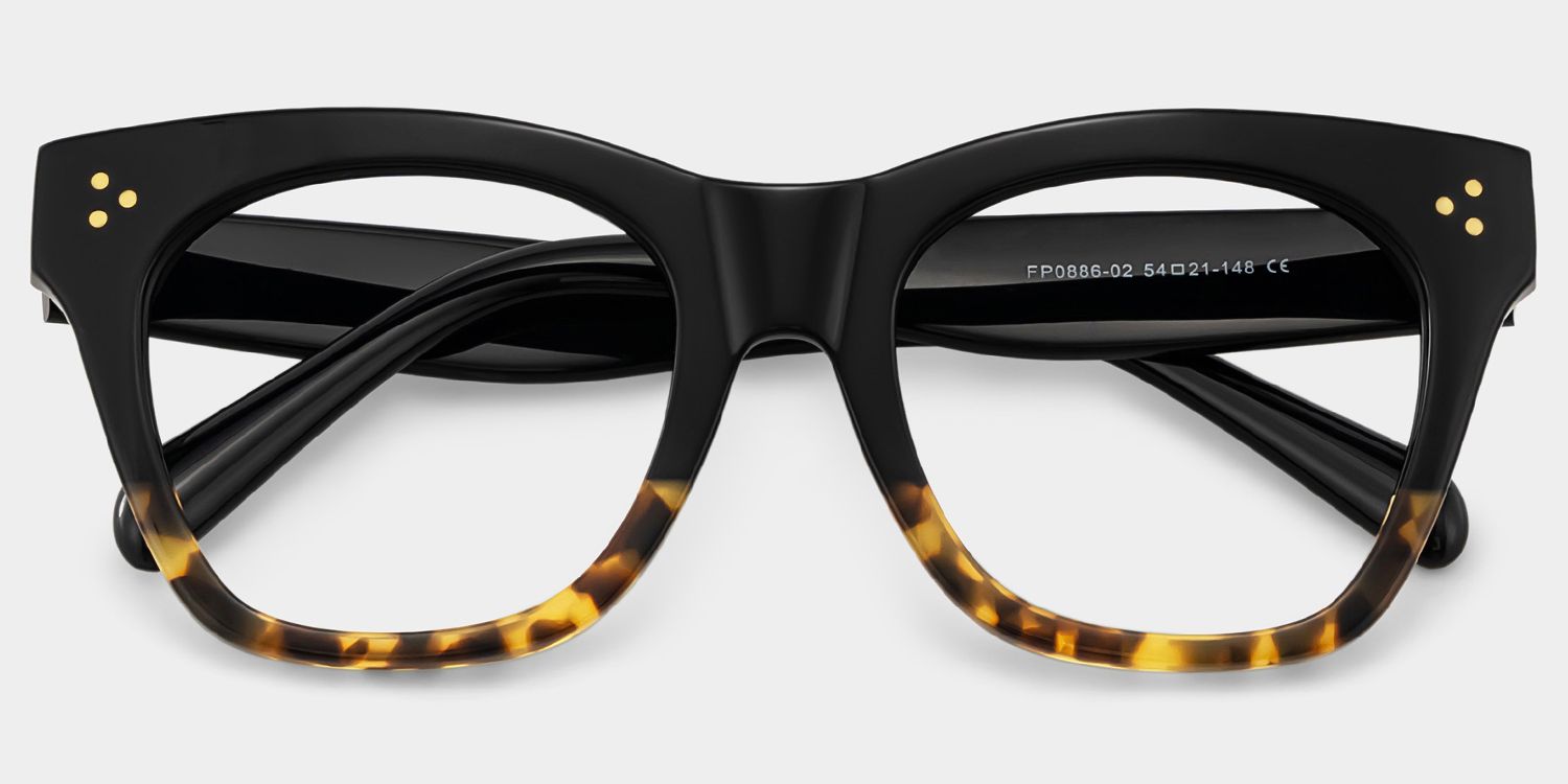 Tandy Rectangle Tortoise Frame Glasses | Zeelool1