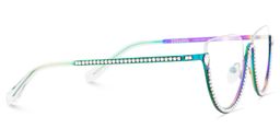 Sparkle Cateye Iridescent Glasses5