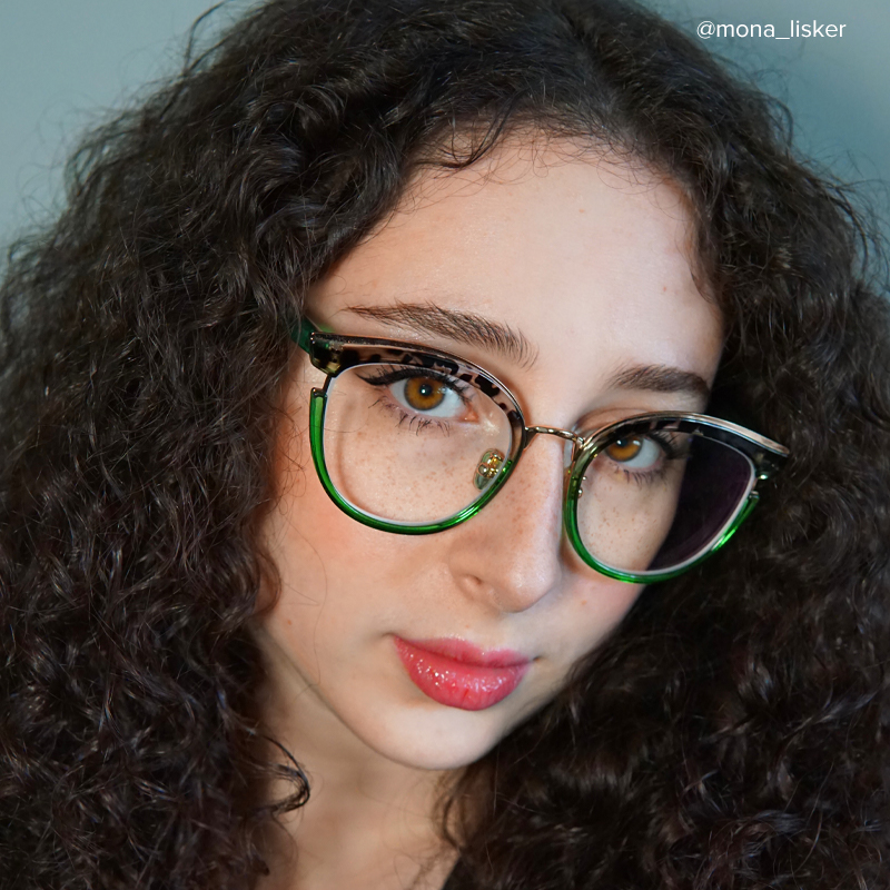 Laraine Cat Eye Two-Tone Glasses5