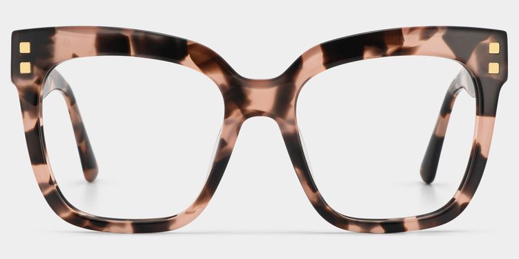 Minguela Square Pink-Tortoise Glasses