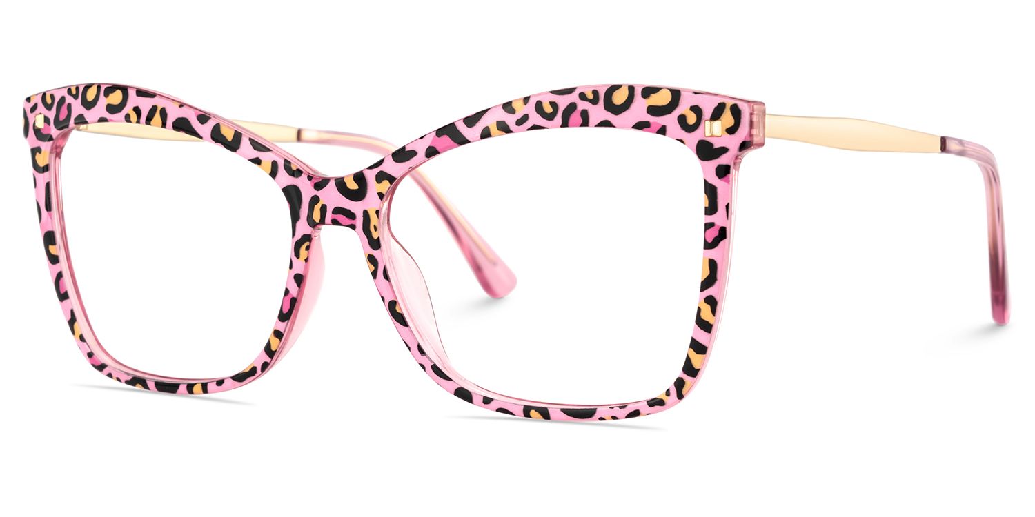 Leopard Color Eyeglasses for Isaebella Frame Glasses | ZEELOOL UK2