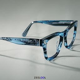 Dodard Square Blue Glasses5