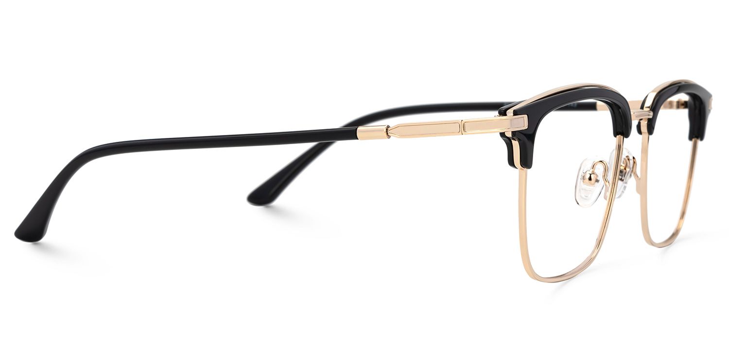 Peeples Browline Mixed-Materials Full-Frame Eyeglasses | ZEELOOL UK2