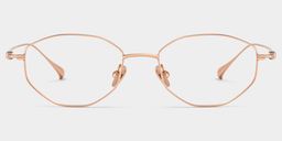 Everett Geometric Gold Glasses2