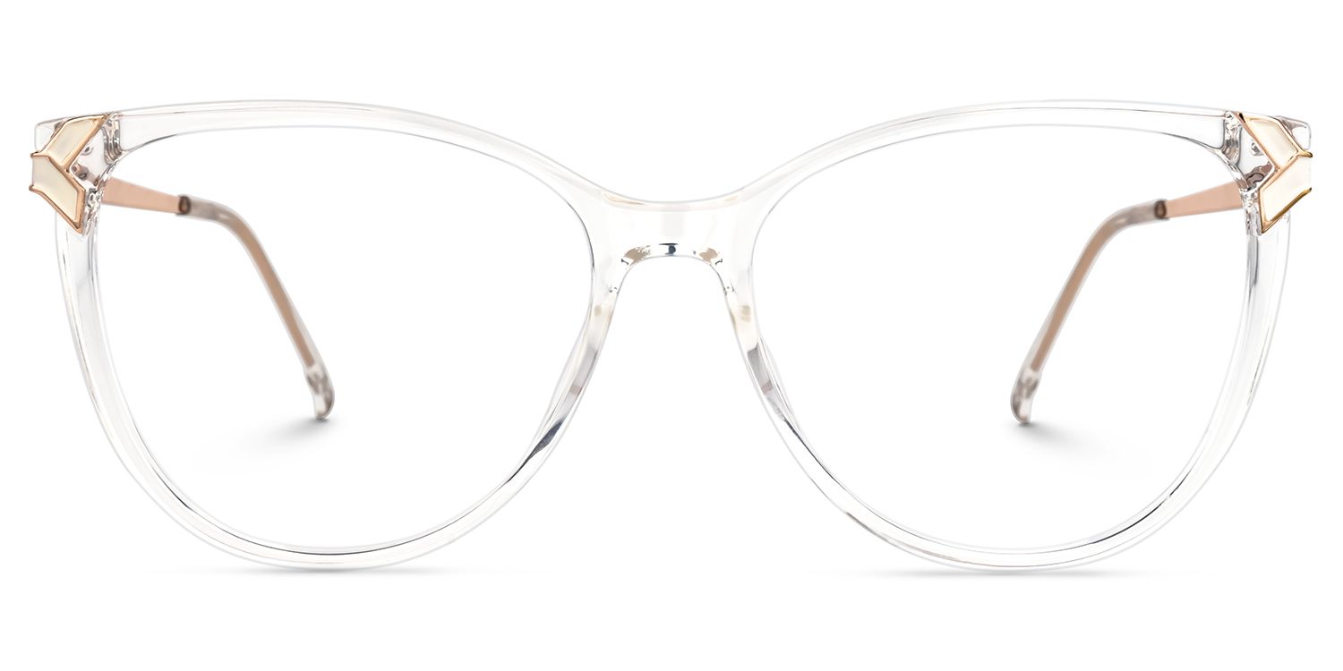 Cat eye Shamim Clear Glasses deals -Zeelool Glasses0