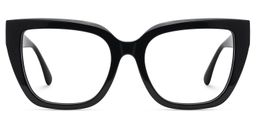 Tamarrah Black Cat eye Glasses1