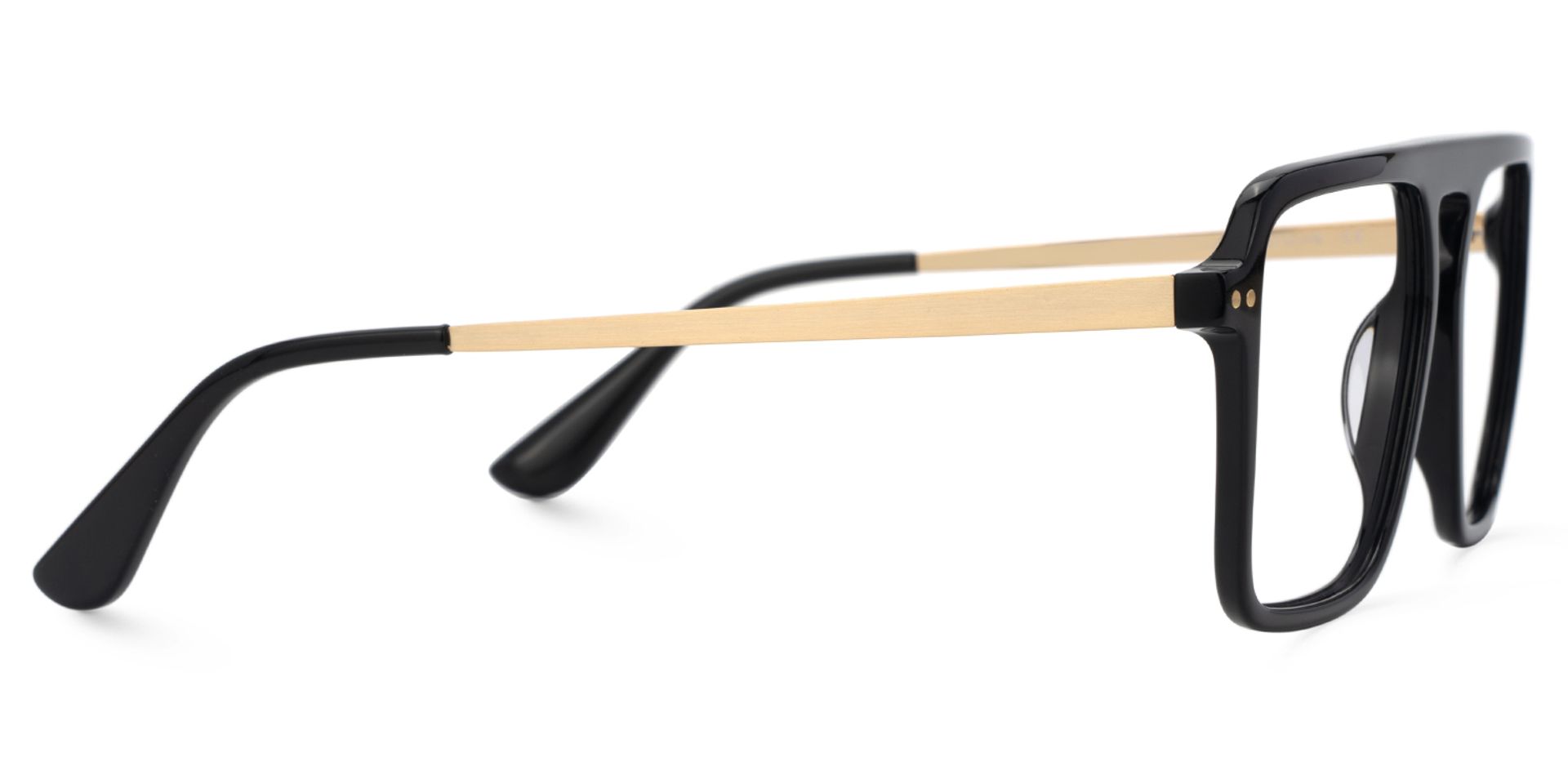 Briannie Black Aviator Prescription Glasses Online | ZEELOOL UK2