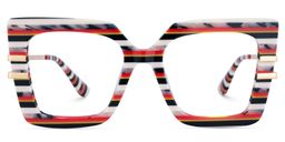 Poutine Square Multicolor Glasses0