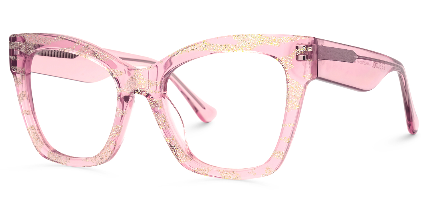 Butterfly Pink Glasses for Women - Faviola on Sale | ZEELOOL UK1
