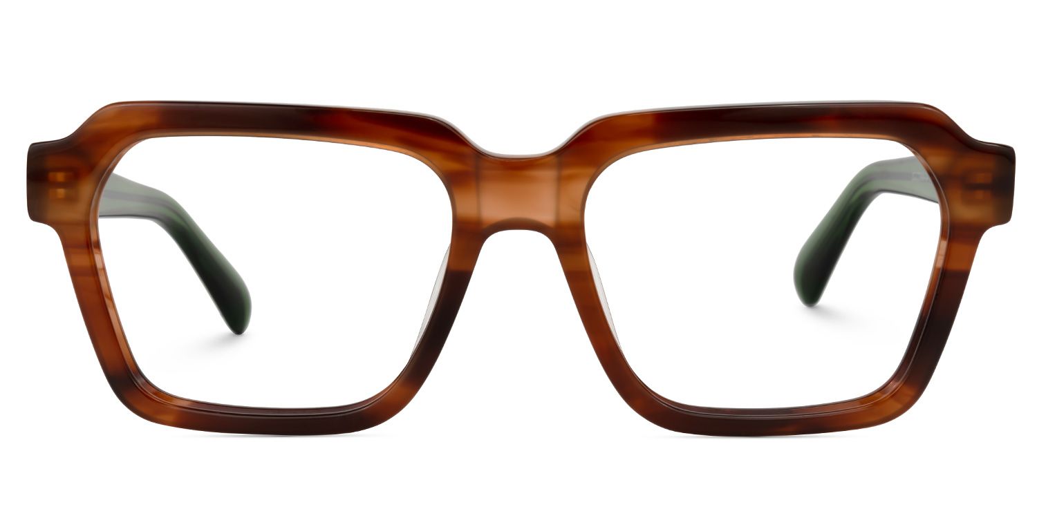 Rectangle Richard Tortoise Glasses deals -Zeelool Glasses0