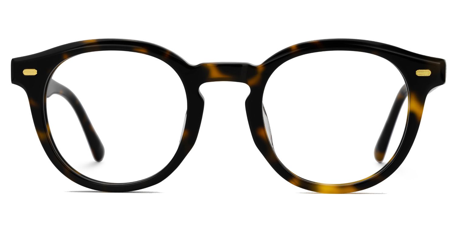 Dicks Eyeglasses in Round Tortoise Frame | ZEELOOL UK0