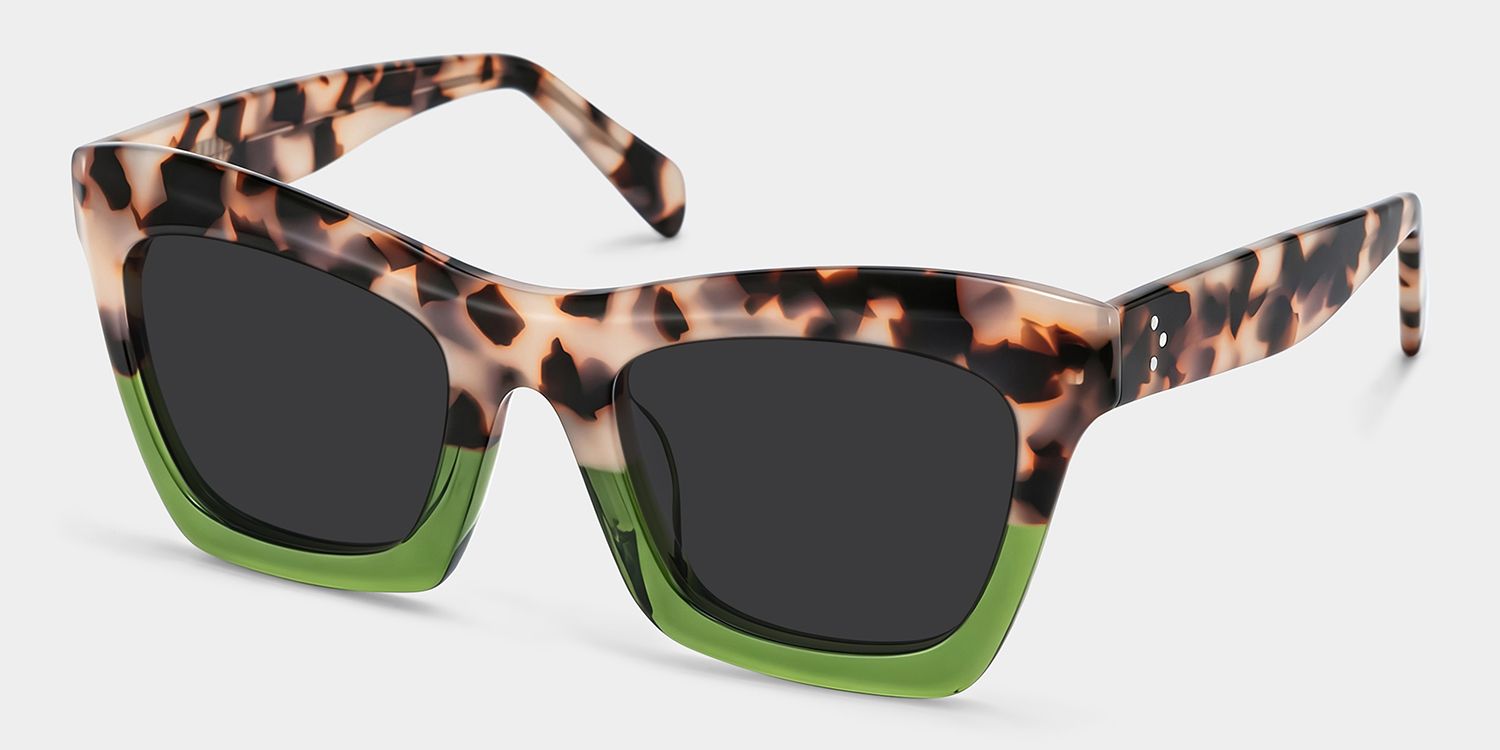 Benitez Two-Tone Frame Sunglasses with Square Style | ZEELOOL UK2