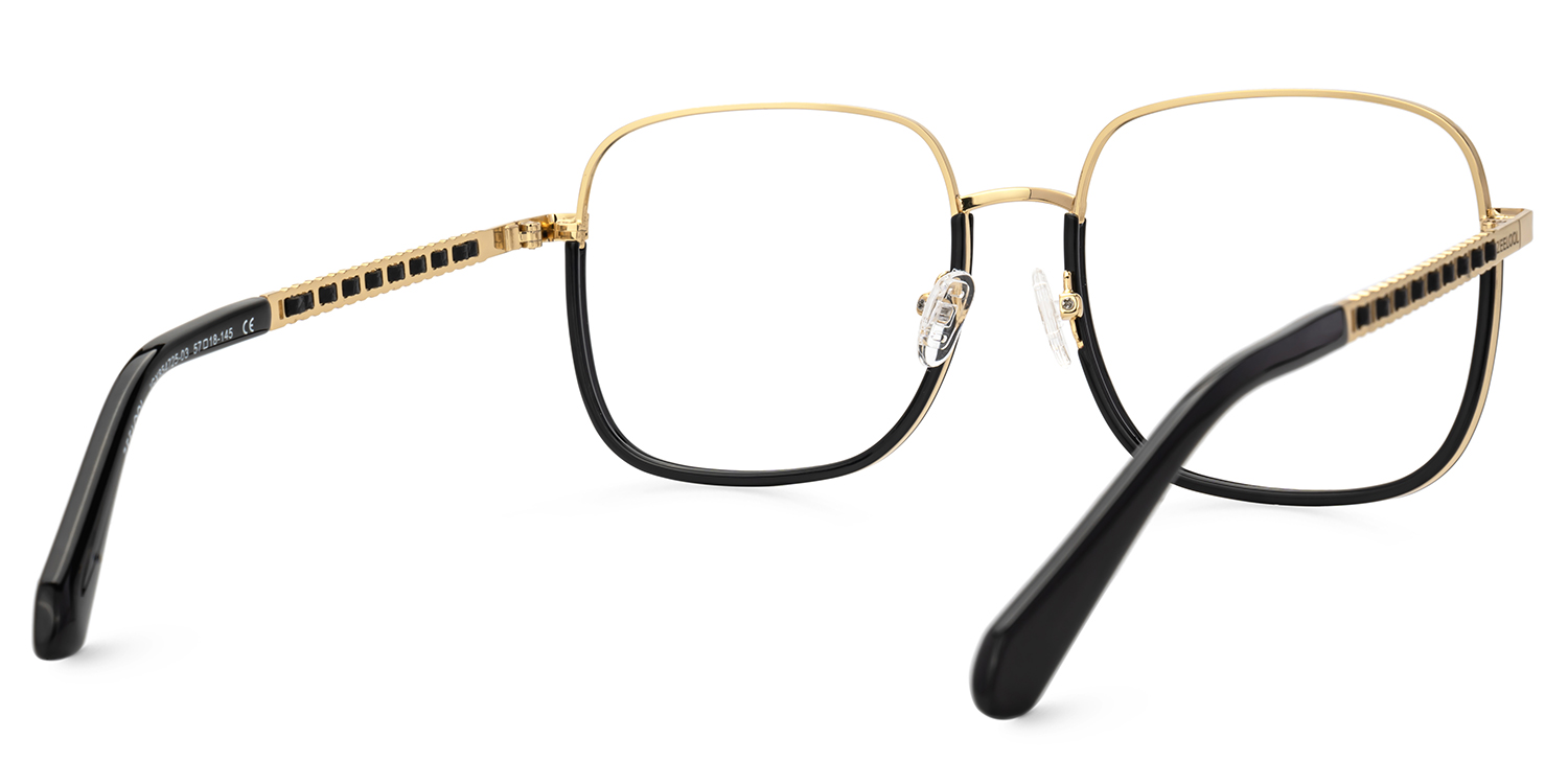Perfecta Big Square Prescription Glasses | ZEELOOL UK3