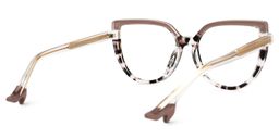Noguet Cateye Two-Tone Glasses3