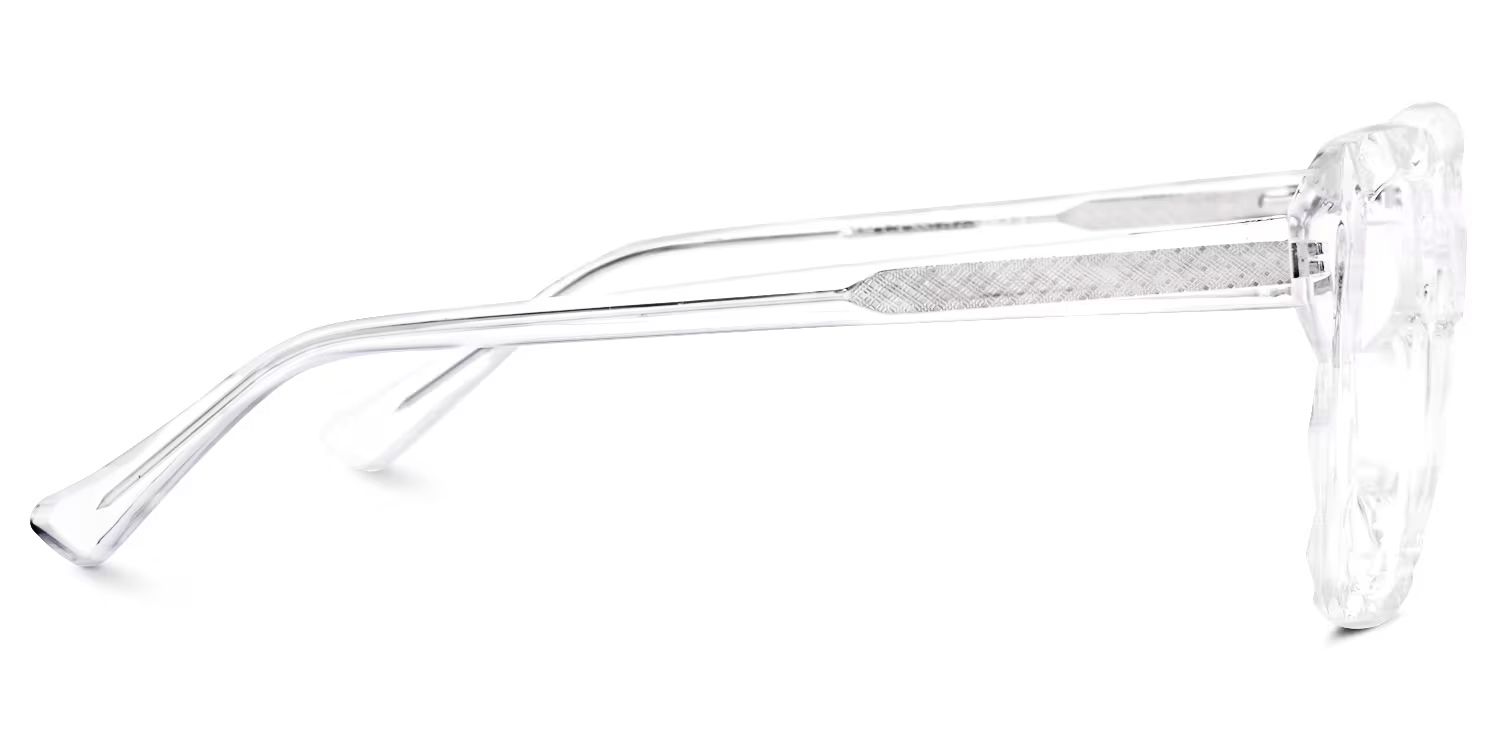 Edna Cateye Clear Frame Glasses | ZEELOOL UK3