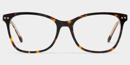 Marigold Tortoise Rectangle Glasses1