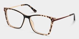 Tricee Tortoise Square Glasses4