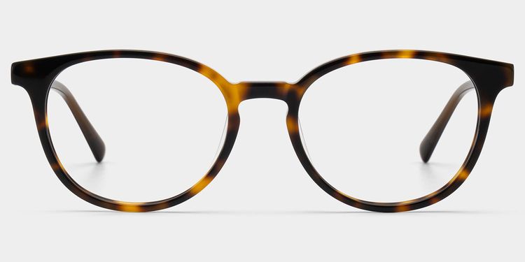 Allison Tortoise Round Glasses