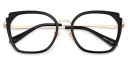 Murcia Square Black Glasses2