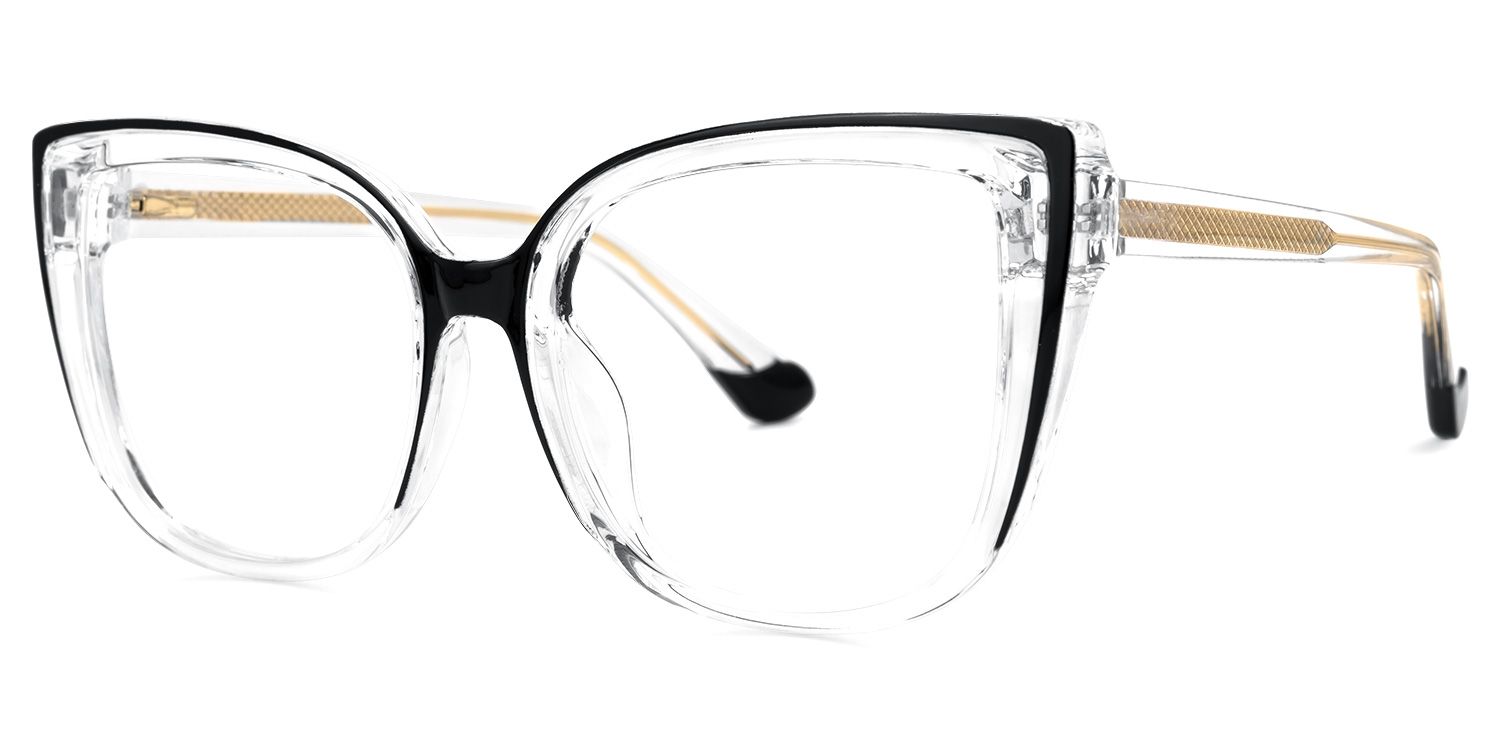 Fenn Cateye Clear Glasses1