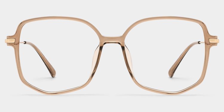 Payton Geometric Beige Glasses
