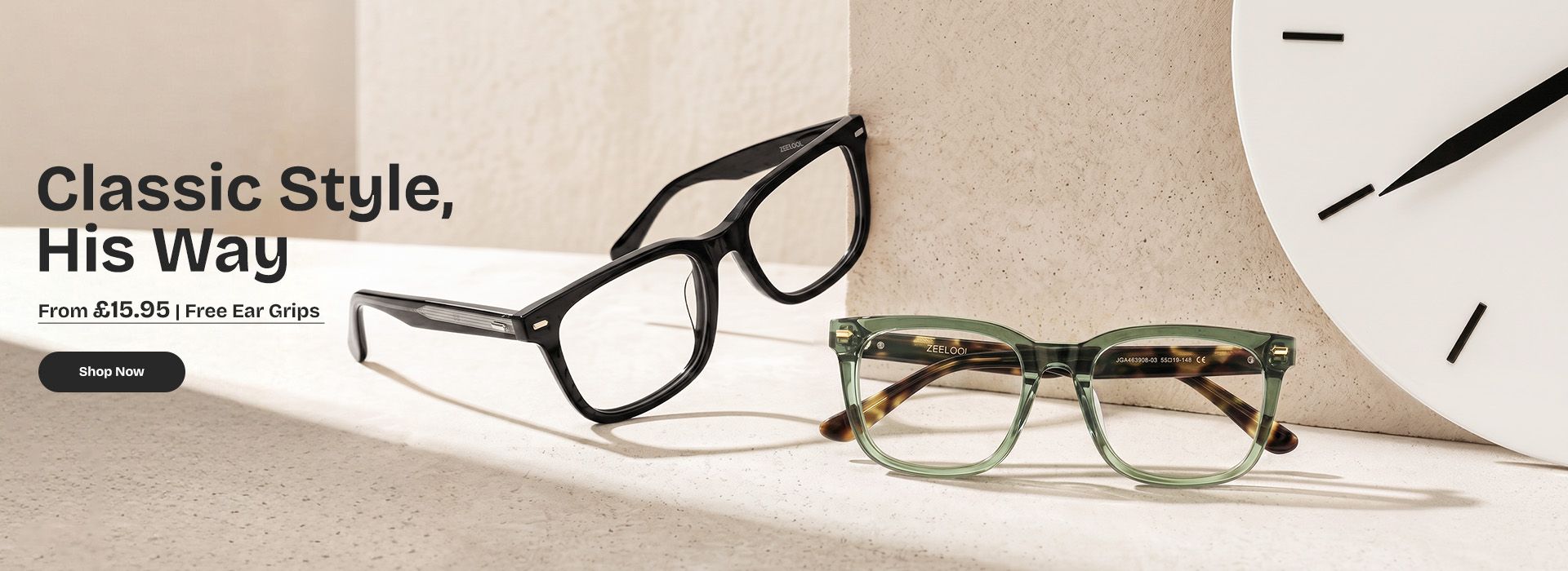Zeelool optical eyeglasses online store TopBanner2