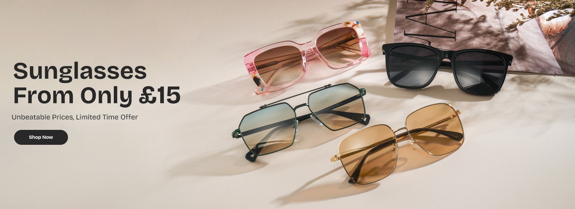 Zeelool optical eyeglasses online store TopBanner2