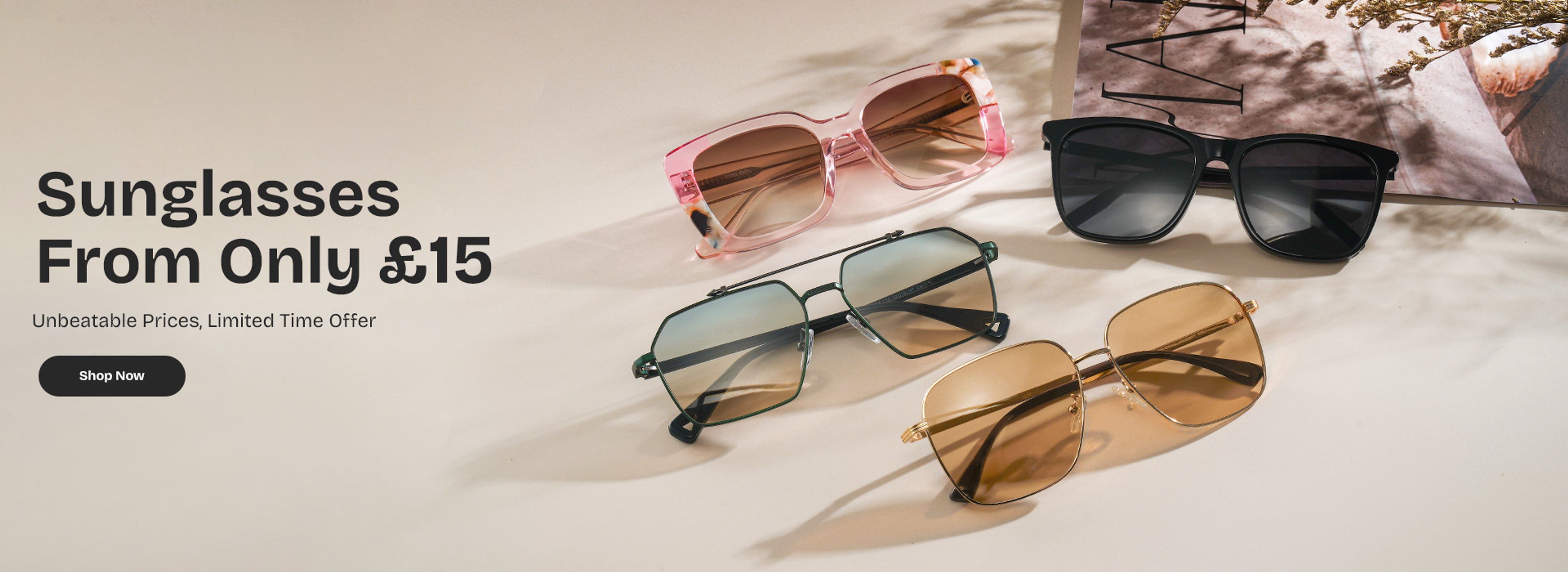 Zeelool optical eyeglasses online store TopBanner2